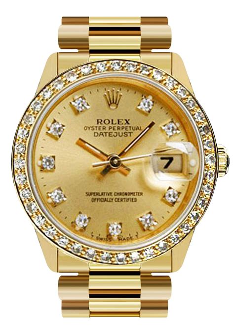 rolex woman s gold watches.